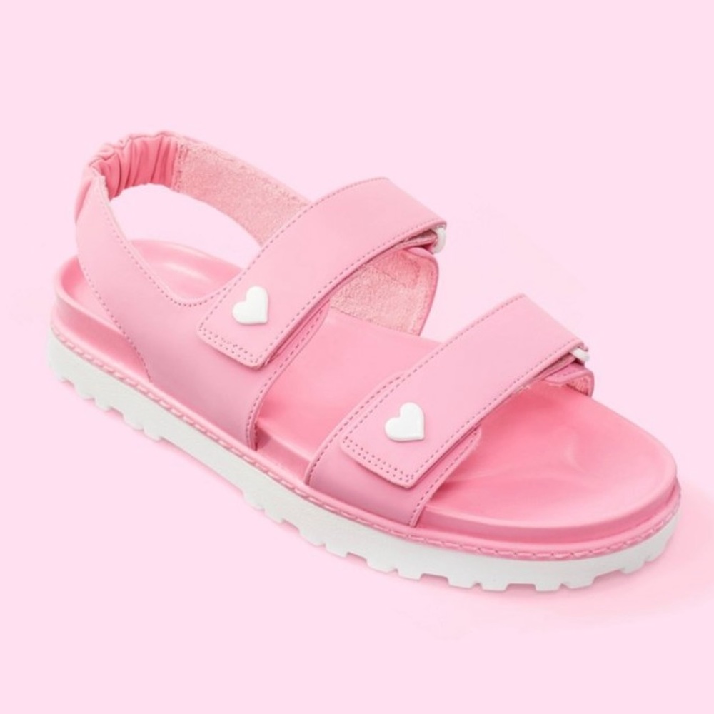 STONEY CLOVER x TARGET womens 2 strap sport sandals pink